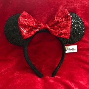Disney Parks Sequin Minnie Mouse Ears